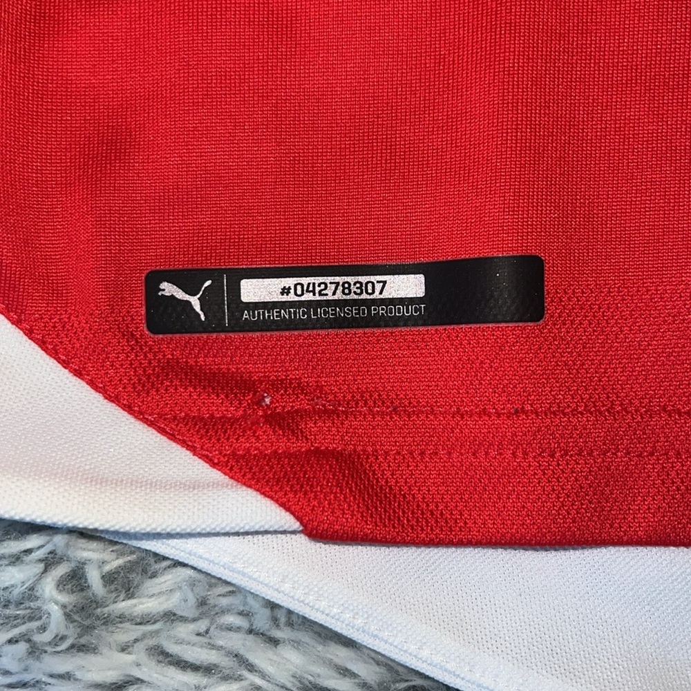 Authentic Arsenal Long Sleeve Jersey Size Medium - Picture 4 of 12